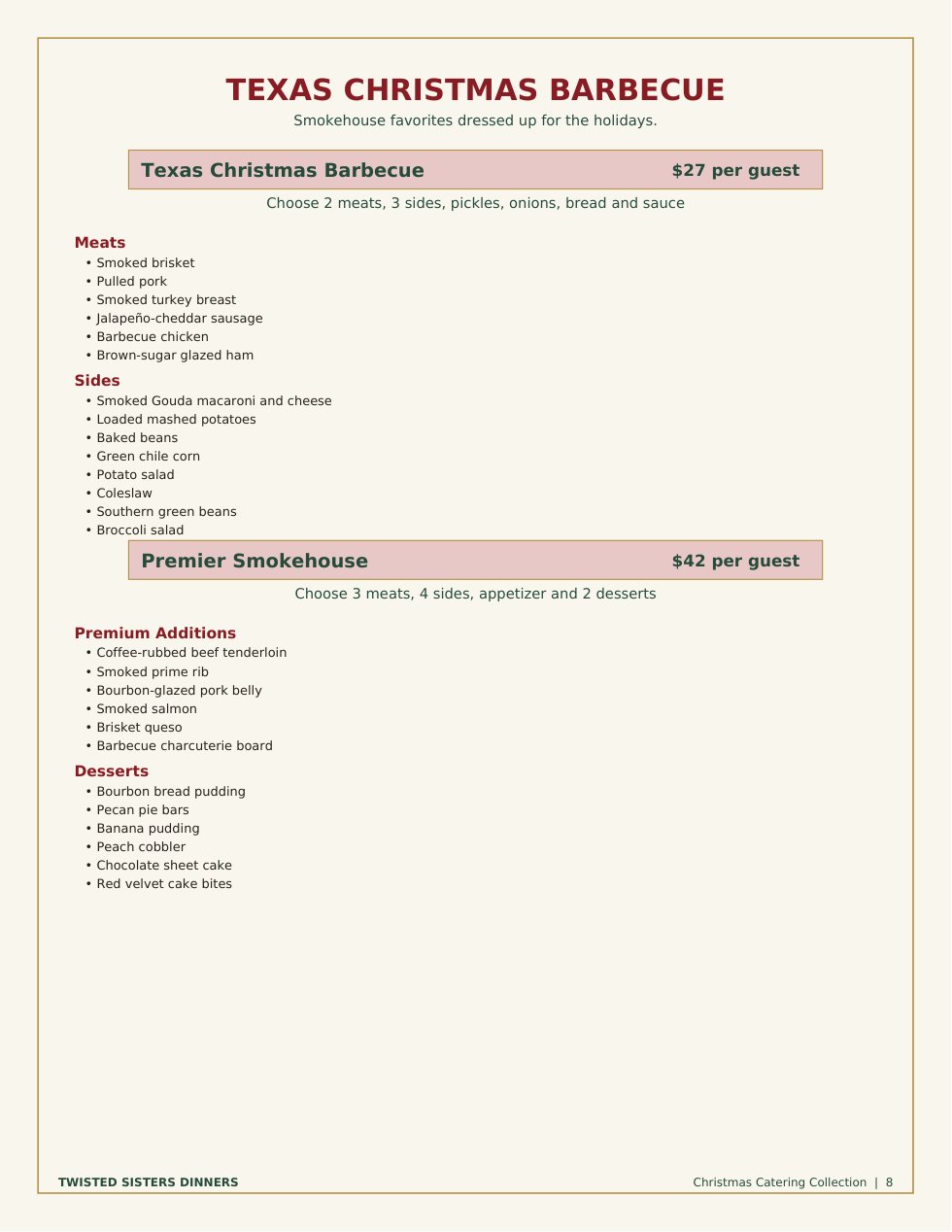 twisted sisters christmas catering collection — page 8